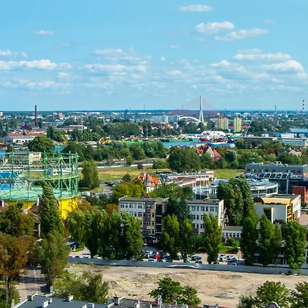 Grand - On The 17th Floor With Panorama Of The Old Town * Gdańsk