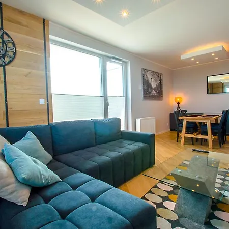 Grand - On The 17th Floor With Panorama Of The Old Town Appartement Gdańsk